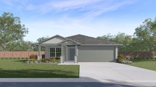 New construction Single-Family house 356 Villa Bisono St, Bastrop, TX 78602 plan The Dalton - image
