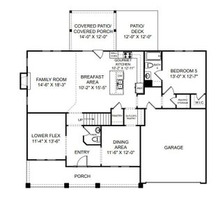 New construction Single-Family house 4 Bramall Dr, Greer, SC 29651 plan The Mia - image