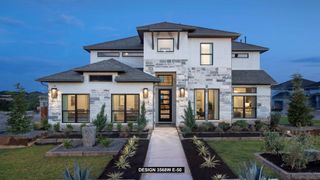 New construction Single-Family house 601 Cattle Pen Pass, Liberty Hill, TX 78642 plan 3568W - image