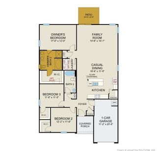 New construction Single-Family house 388 Dartmoor Ln, Raeford, NC 28376 - image