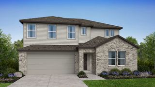 New construction Single-Family house 14112 Axel Johanson Dr, Del Valle, TX 78617 Warbler- photo