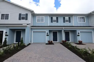 New construction Townhouse house 6112 Fellow Wagon Wy, Orlando, FL 32822 plan Santa Rosa - image