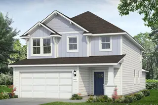 New construction house 1208 Windrow Run, Hutto, TX 78634 plan Heritage Mill 2595 - image