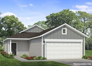 New construction Single-Family house 12120 Bulldogger Bnd, Mustang Ridge, TX 78610 plan Durango 1230 - image