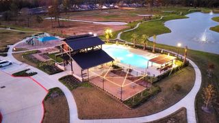 New construction Single-Family house 21406 Iberian Magpie Trl, Tomball, TX 77377 plan Olympic - image