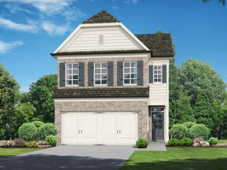 New construction Townhouse house 1589 Gin Blossom Circle, Lawrenceville, GA 30045 The Davenport- photo