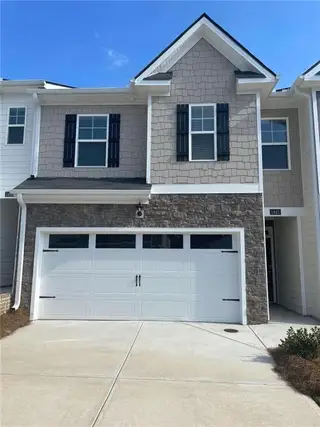 New construction Townhouse house 1311 Aura Ln, Lawrenceville, GA 30045 plan Stratford - image