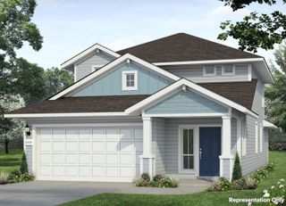New construction house 13502 Riding Dr, Pflugerville, TX 78660 plan Edgebrooke 2107 - image