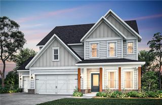 New construction Single-Family house 244 Rockledge Bnd, Powder Springs, GA 30127 plan Continental - image