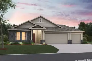 New construction Single-Family house 109 Cheyenne Dr, Floresville, TX 78114 plan Esparanza - image