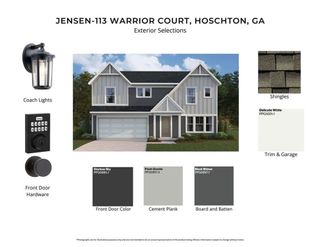 New construction Single-Family house 113 Warrior Ct, Hoschton, GA 30548 plan Jensen - image