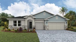 New construction house 17162 James Trl, Parrish, FL 34219 plan Camden - image