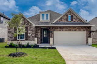 New construction Single-Family house 344 Sonata Canyon, Spring Branch, TX 78070 Pecos Homeplan- photo