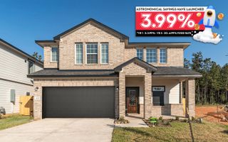 New construction Single-Family house 14437 High Hill Dr, Conroe, TX 77303 plan Lavaca - image
