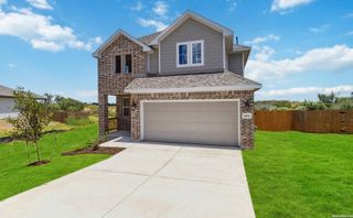 New construction Single-Family house 16642 Ginger Xing, Elmendorf, TX 78112 plan Birch - image