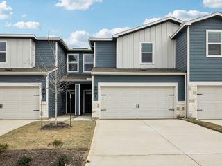 New construction Townhouse house 165 Cinnabar Ln, Unit 3, Kyle, TX 78640 plan The Barton (147) - image