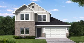 New construction  house 8232 Spectre Hl, San Antonio, TX 78263 plan Martin - image