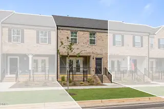 New construction Townhouse house 519 Forestville Rd, Wake Forest, NC 27587 plan Tupelo - image