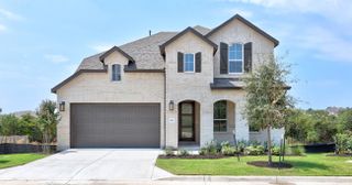 New construction Single-Family house 1216 Wolf Canyon Rd, Georgetown, TX 78628 plan Middleton - image
