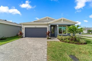 New construction  house 9547 Sw Indra Wy, Port St. Lucie, FL 34987 plan Briar - image