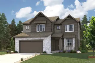 New construction Single-Family house 21023 Grays Peak Dr, Parker, CO 80138 plan The Olympic - image
