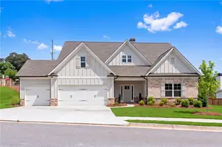 New construction Single-Family house 111 Cherokee Rose Ln, Hoschton, GA 30548 plan The Winston I - image