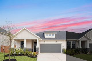 New construction Townhouse house 7610 Cattail Shallows Ln, Katy, TX 77493 - image