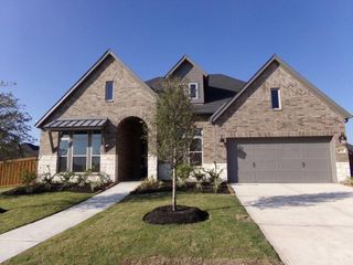 New construction Single-Family house 14303 Olive Harbor Trail, Cypress, TX 77433 The Milburn- photo