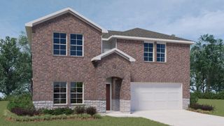 New construction  house 1812 Side Buster Trl, Leander, TX 78641 plan The Ozark - image