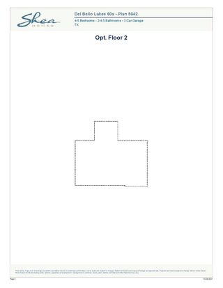 New construction house 5318 Timpson Dr, Manvel, TX 77578 plan Plan 5042 - image