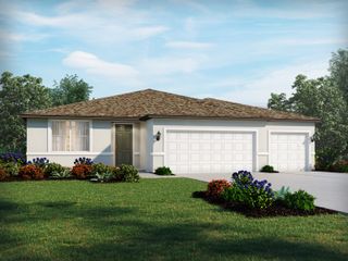 New construction Single-Family house 1681 Draughton Dr, Zephyrhills, FL 33541 plan Jasmine - image