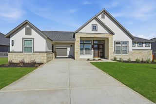 New construction house 210 Landon Path, Castroville, TX 78009 plan Gregory 100′ - image