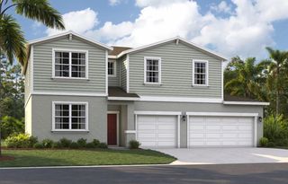 New construction Single-Family house 3425 Viridian Cir, West Melbourne, FL 32904 plan The Linden - image