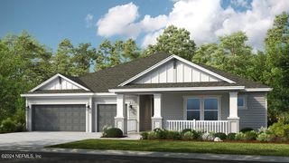 New construction Single-Family house 3597 Melcon Farms Way, Jacksonville, FL 32223 Navarino- photo