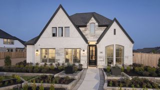 New construction Single-Family house 20510 Bronco Ridge Dr, Tomball, TX 77377 plan 1984W - image