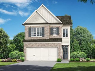 New construction Townhouse house 1587 Gin Blossom Circle, Lawrenceville, GA 30045 The Davenport- photo