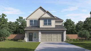 New construction Single-Family house 5528 Eula Ln, New Braunfels, TX 78130 plan The Hanna - image