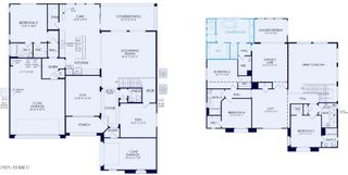 New construction house 26025 S 224Th Wy, Queen Creek, AZ 85142 plan Pesaro - image