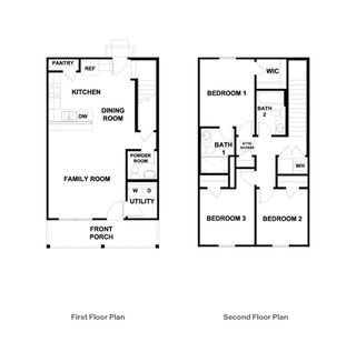New construction house 135 Safflower Dr, Uhland, TX 78640 plan The Lilly - image