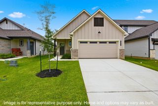New construction Single-Family house 1307 Boehnke Pass, Brenham, TX 77833 plan The 1419 - image