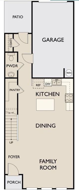 New construction Townhouse house 6106 Vaughnmere Wy, Douglasville, GA 30135 - image