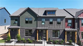 New construction Townhouse house 263 Barracks Wy, Unit 877, Hoschton, GA 30548 plan Ivey - image
