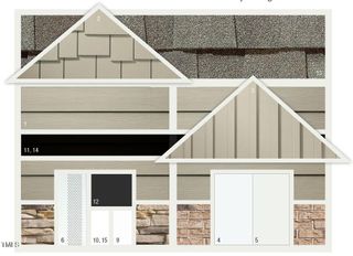 New construction Single-Family house 89 Willow Cameron Wy, Angier, NC 27501 plan Merlot - image