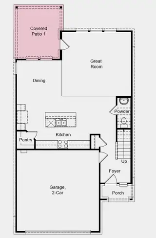 New construction Single-Family house 741 Drystone Trl, Liberty Hill, TX 78642 Cadence 2- photo