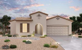 New construction Single-Family house 16367 W Desert Mirage Drive, Surprise, AZ 85388 Hacienda Series - Cinnabar- photo