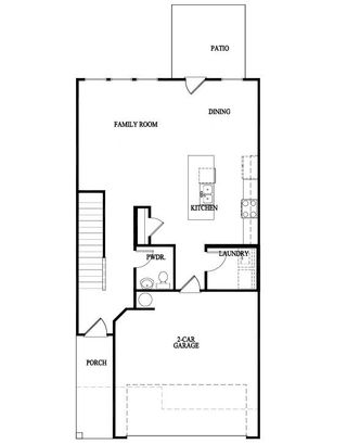 New construction Single-Family house 212 Anchor Ave, Unit 54, Hinesville, GA 31313 plan The Porter - image