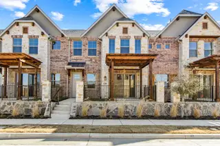 New construction Townhouse house 2829 Enfield, The Colony, TX 75056 plan Monterey - image