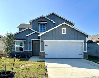 New construction Single-Family house 16503 Rosemary Ridge, Elmendorf, TX 78112 Bandera- photo