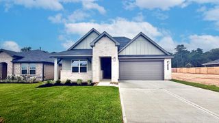 New construction house 3807 Grizzly Bear Ct, Conroe, TX 77303 plan Justin - image