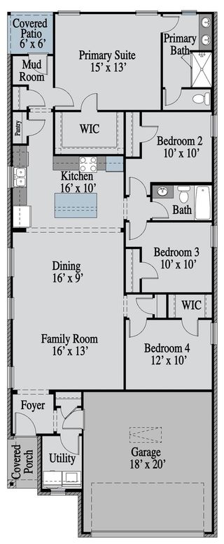 New construction Single-Family house 1412 Grove Pond Rd, Forney, TX 75126 plan Chisholm - image